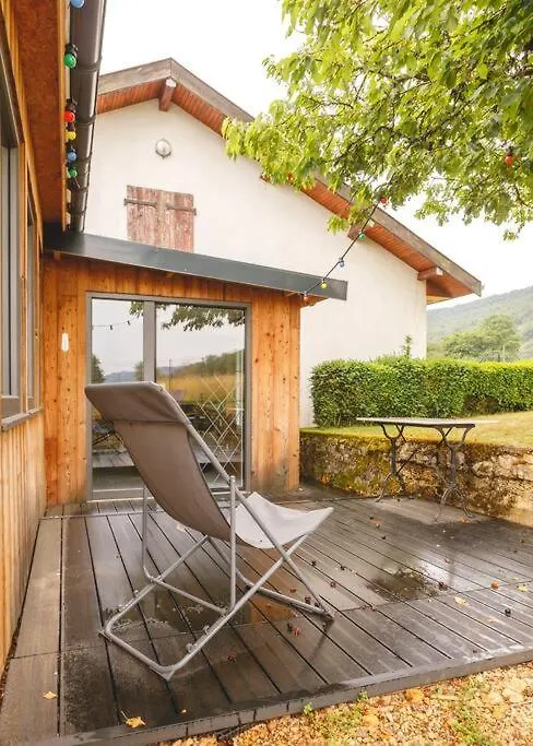 La Cabane D'Harmony Ile Chambod 4 Chambres Echallon Holiday home